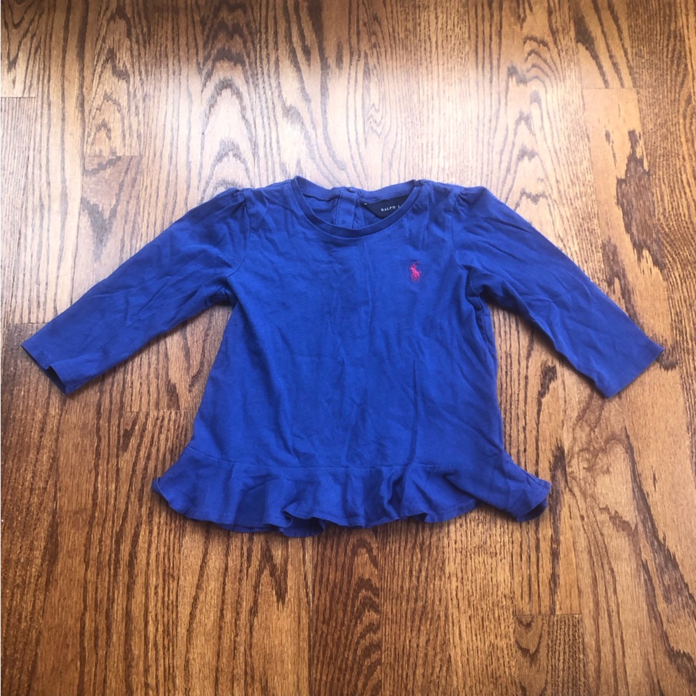 Ralph Lauren Peplum Top 24 Months